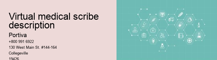virtual medical scribe description