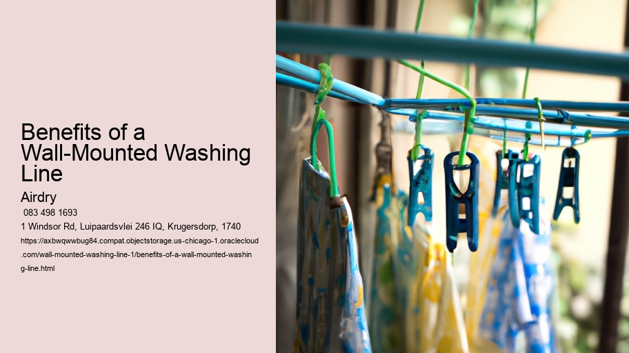 Benefits of a Wall-Mounted Washing Line