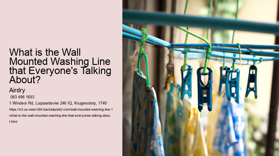 What is the Wall Mounted Washing Line that Everyone's Talking About?