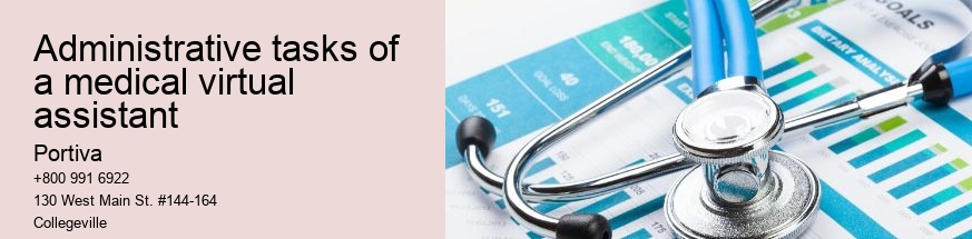 administrative tasks of a medical virtual assistant