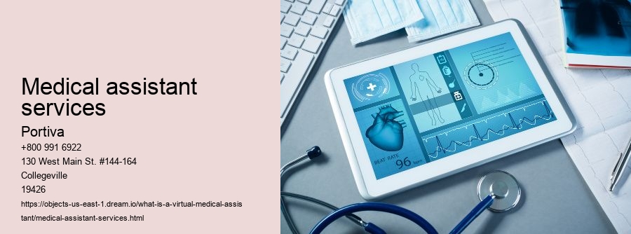 medical assistant services