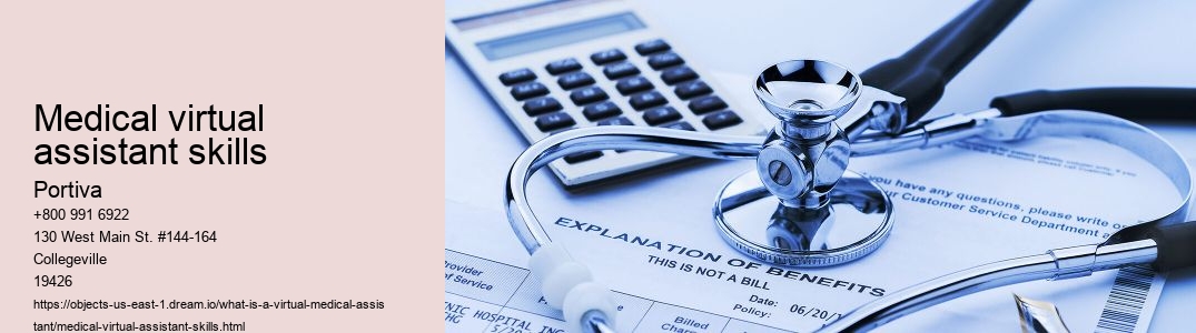 medical virtual assistant skills