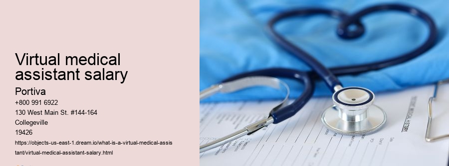 virtual medical assistant salary