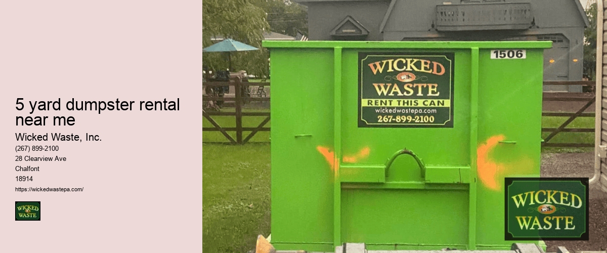 1 week dumpster rental