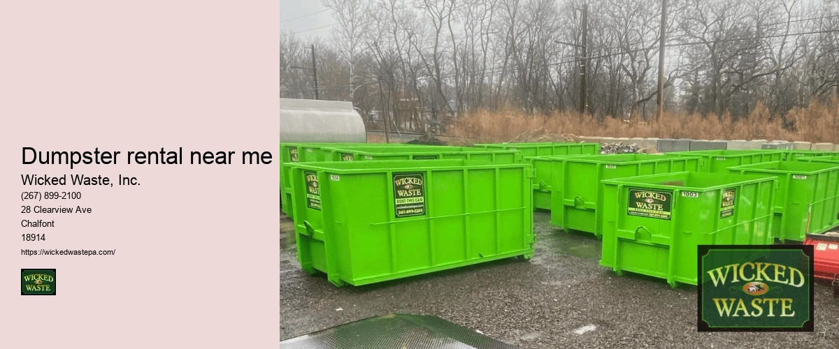construction dumpster rental