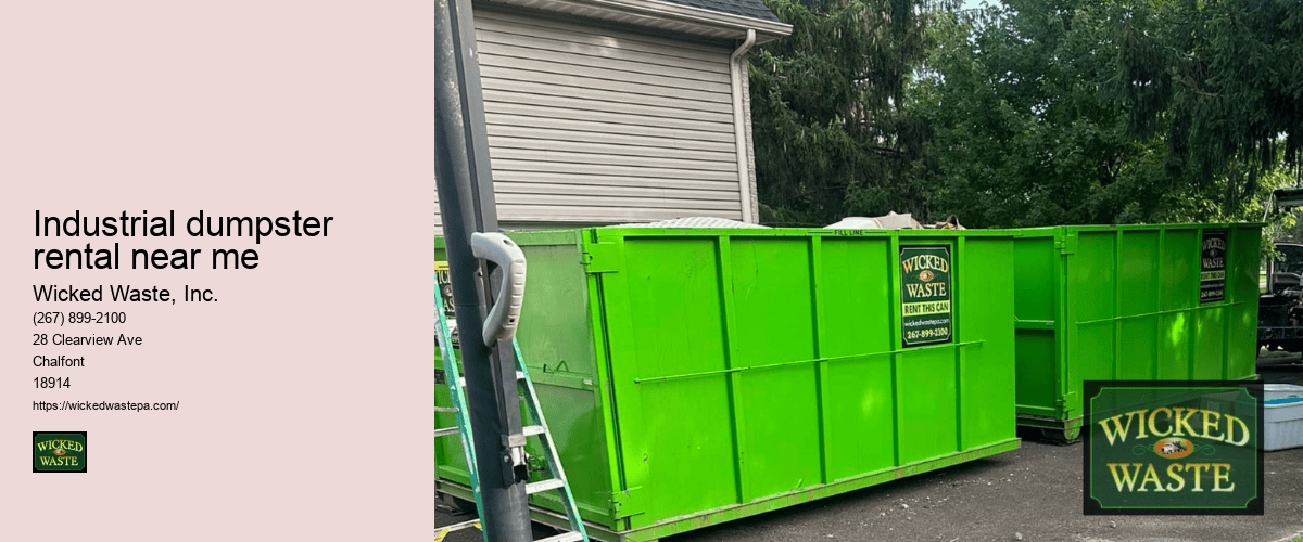 10 yard dumpster Wicked Waste, Inc.