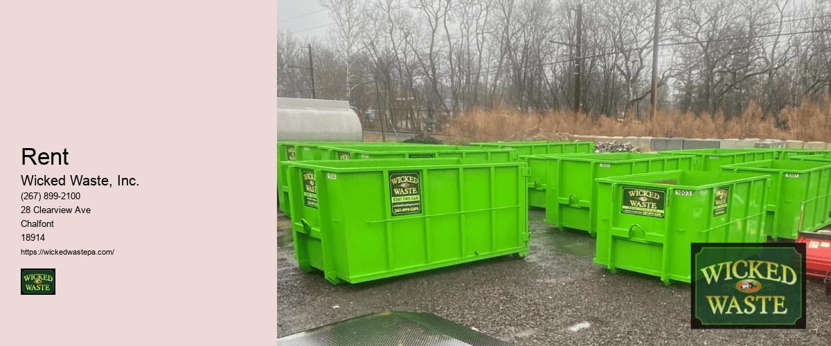 Wicked Waste, dumpster