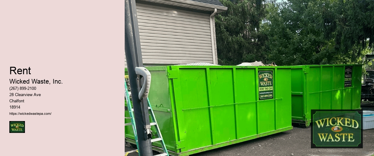 debris dumpster rental