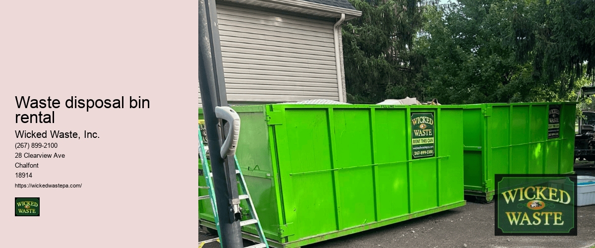 garbage dumpster rentals in my area