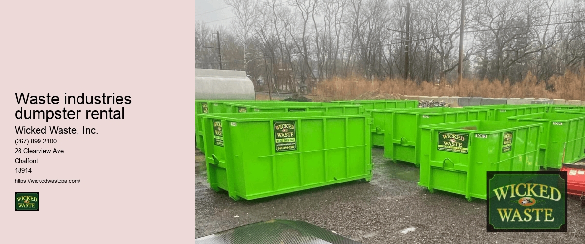 commercial dumpster rental