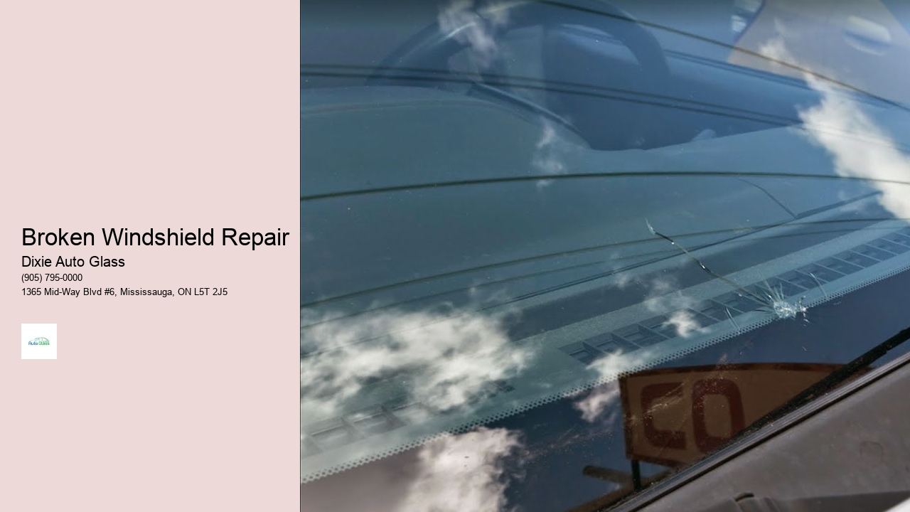 Broken Windshield Repair