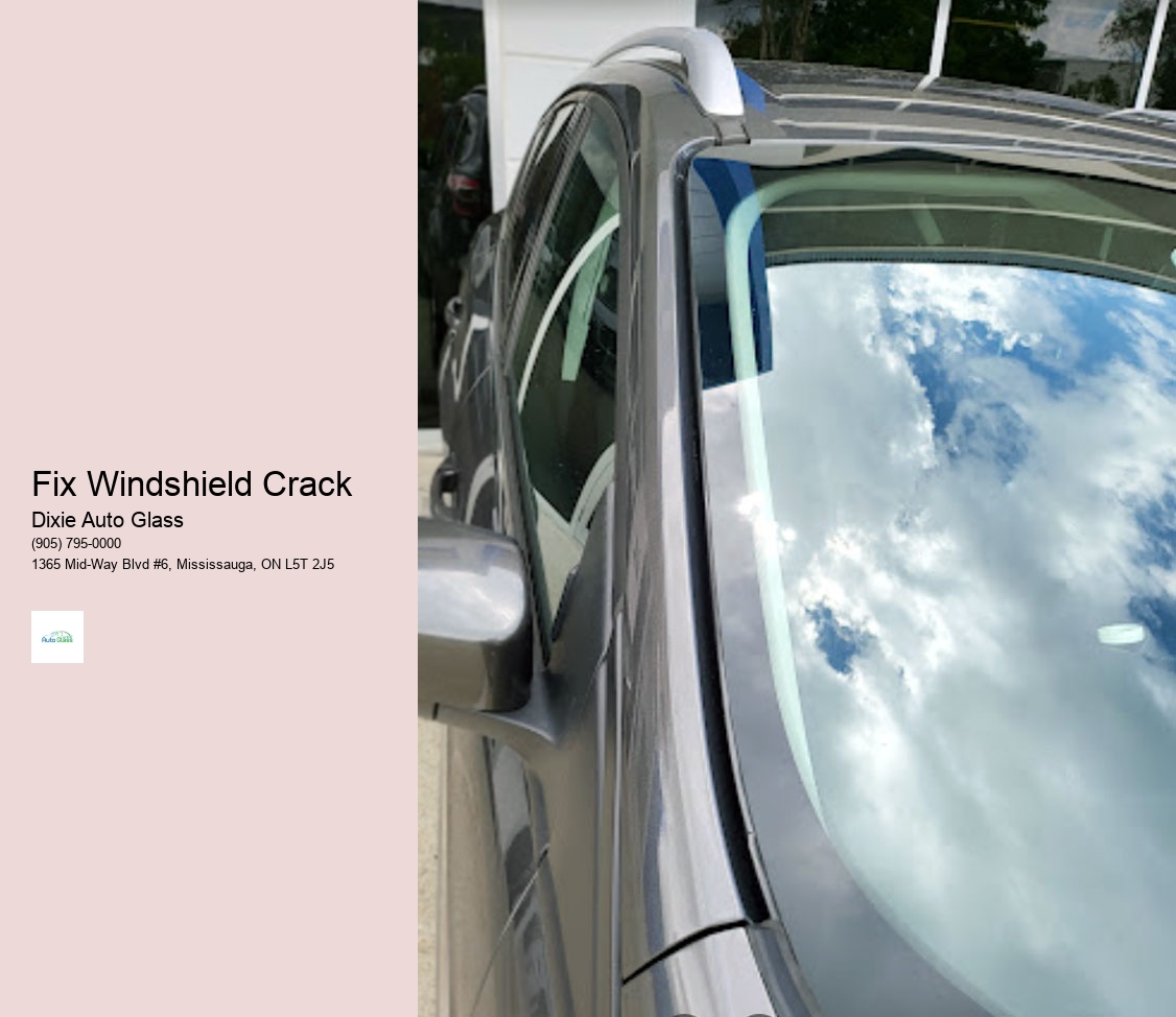 Fix Windshield Crack