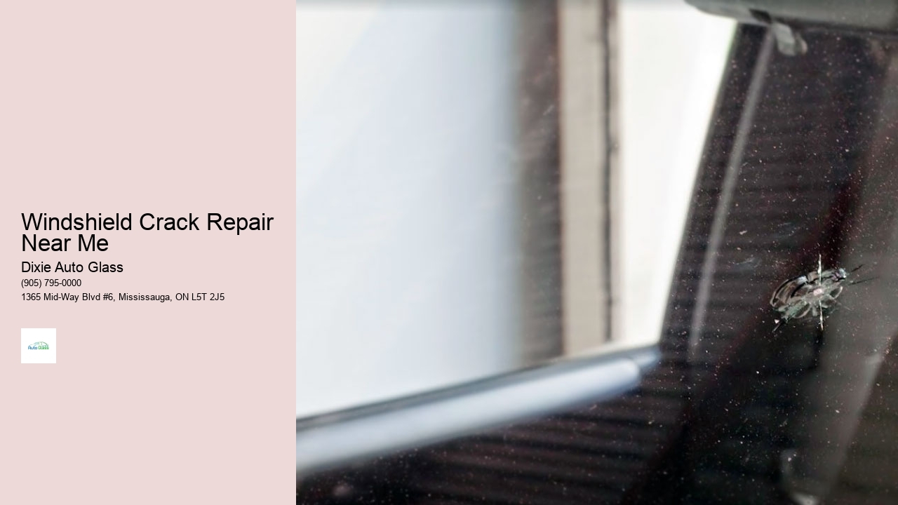 Windshield Crack Repair Near Me