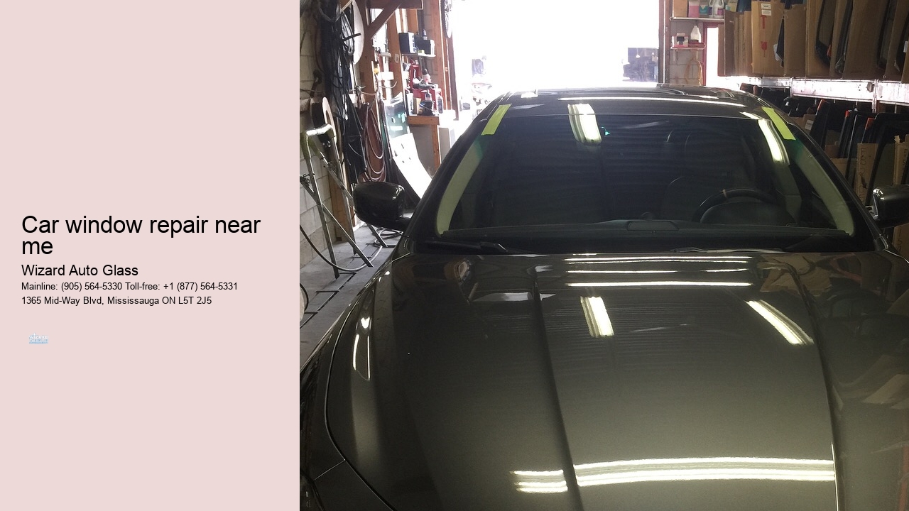 Car window repair near me