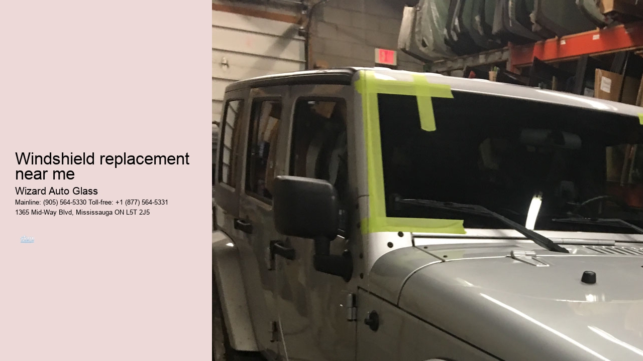 Windshield replacement near me