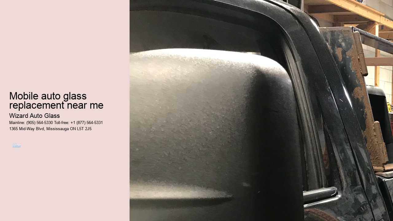 Mobile auto glass replacement near me
