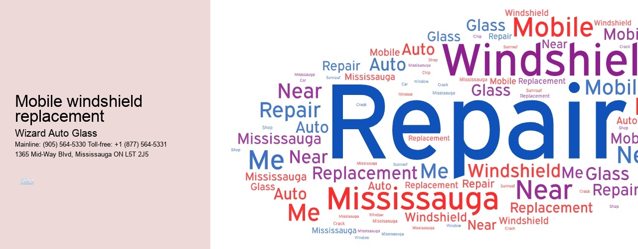 Mobile windshield replacement