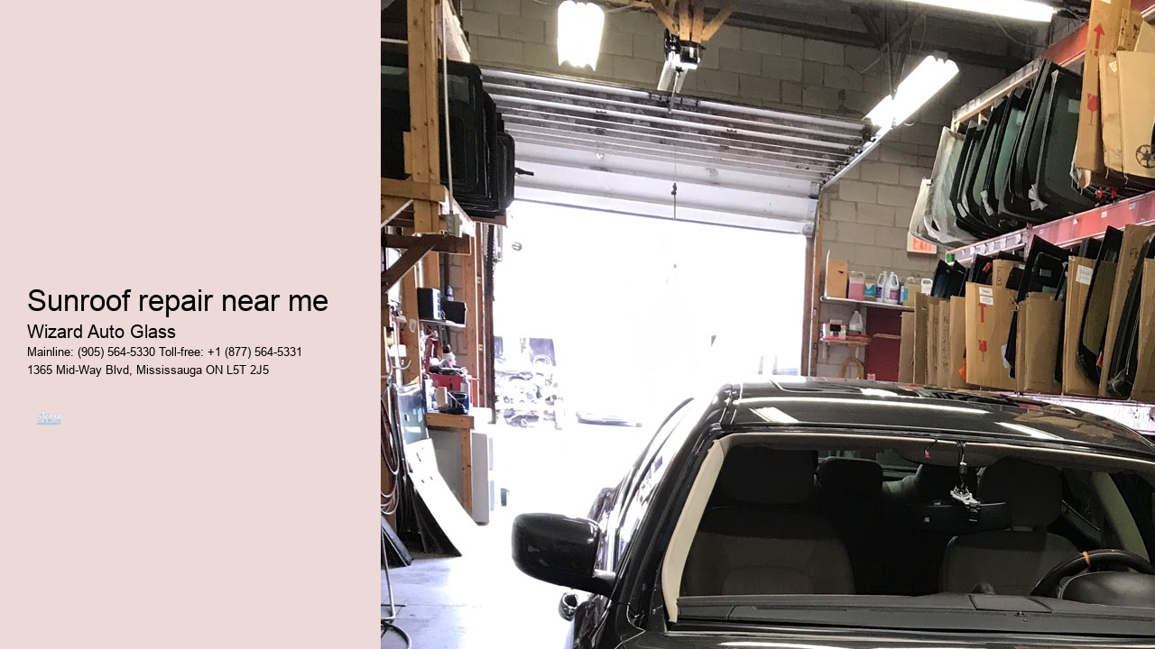 Sunroof repair near me