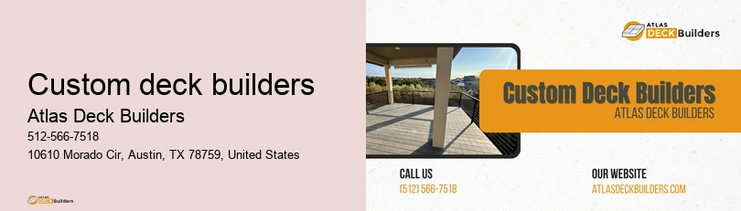 custom deck builders