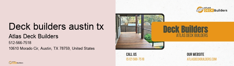 deck builders austin tx