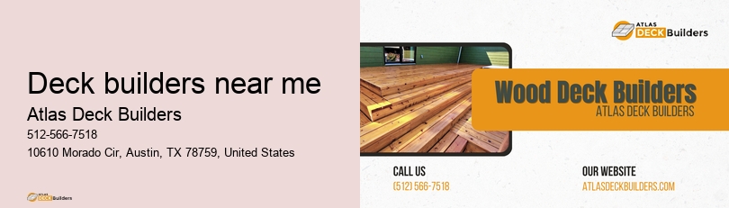 deck builders near me  
