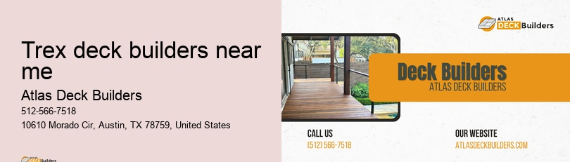 trex deck builders near me  