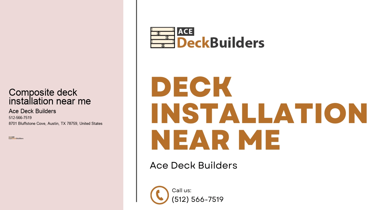 composite deck installation near me  