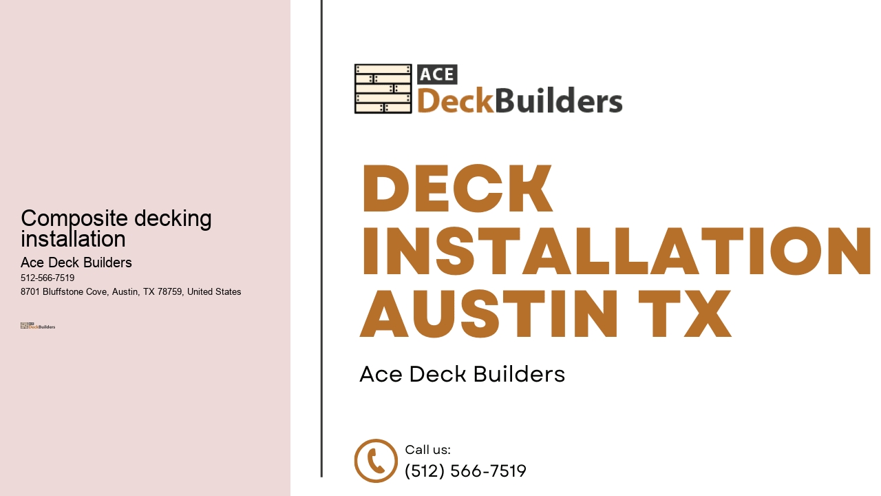 composite decking installation