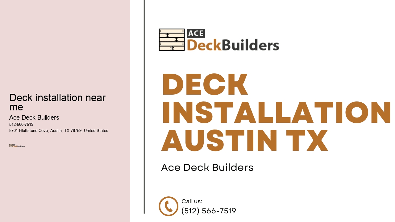 deck installation near me