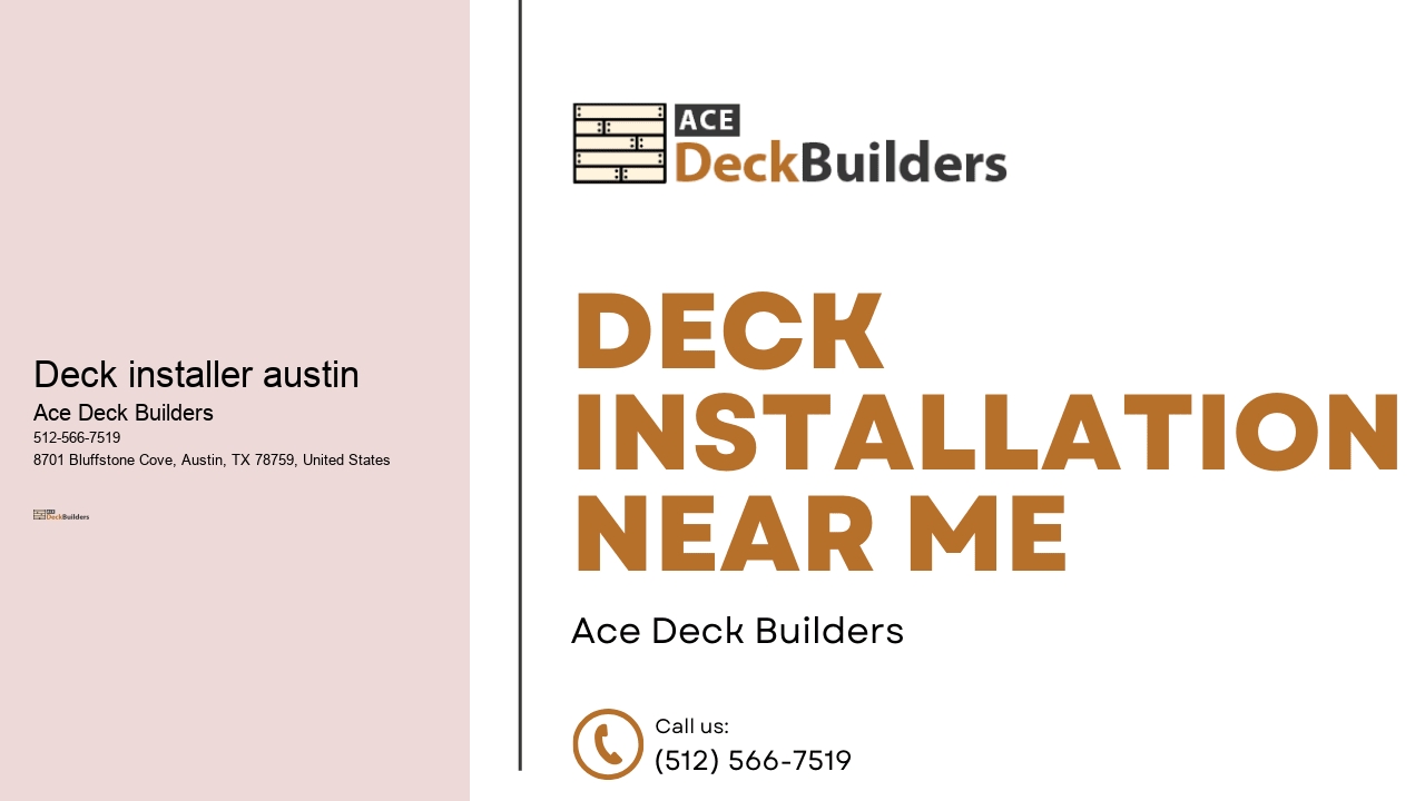deck installer austin